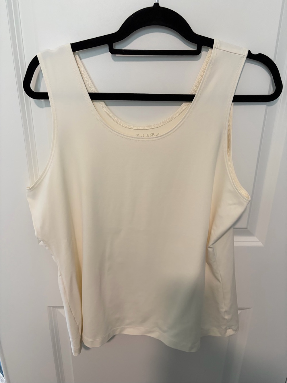 Peck & Peck Cream Tank Top